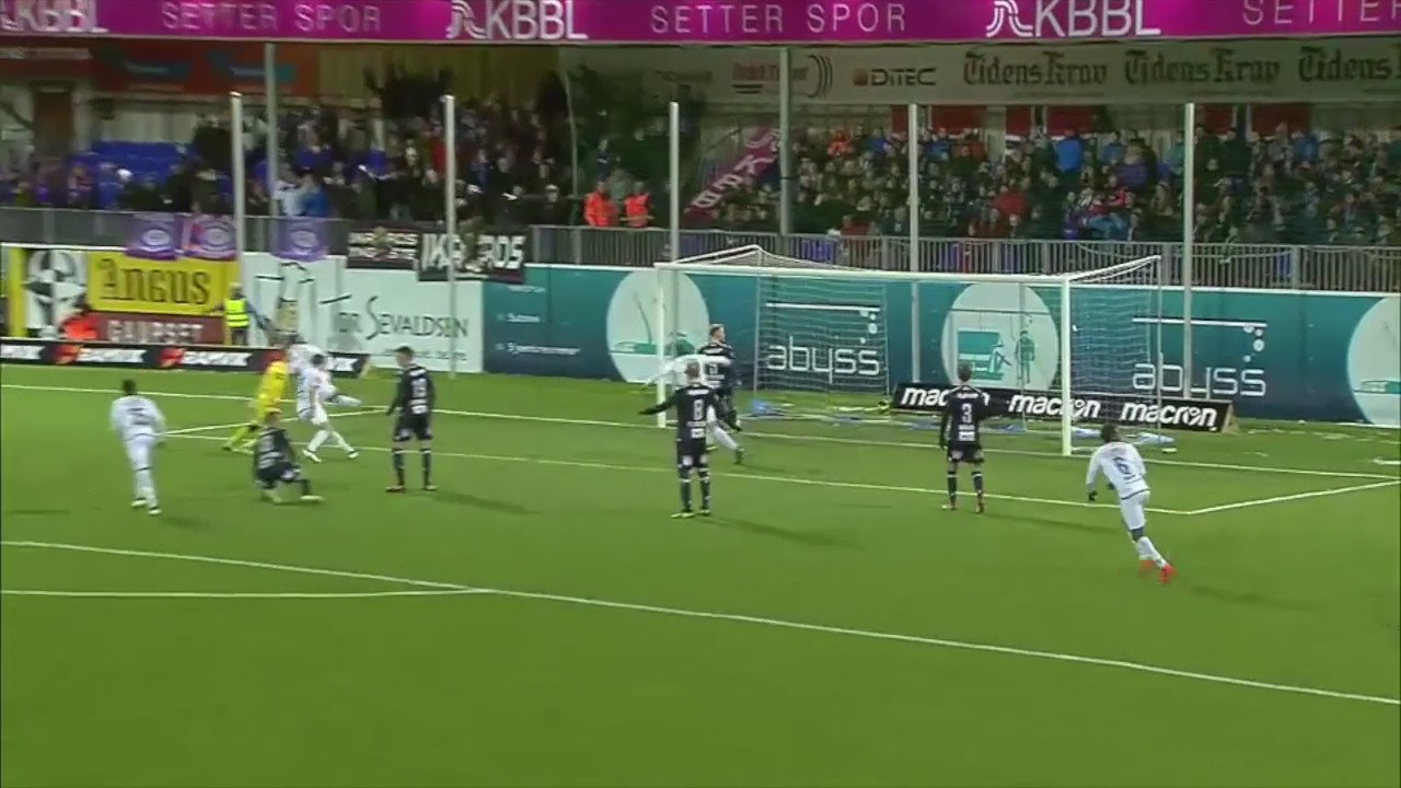 Sam Johnson ble matchvinner i sin første eliteseriekamp